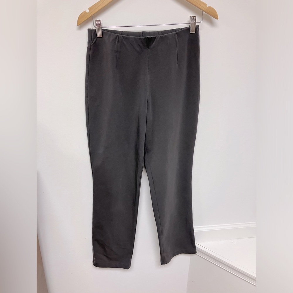 L.L.Bean, knit, skinny leg pants, dark grey, SP